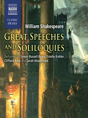 cover image of Great Speeches & Soliloquies of Shakespeare